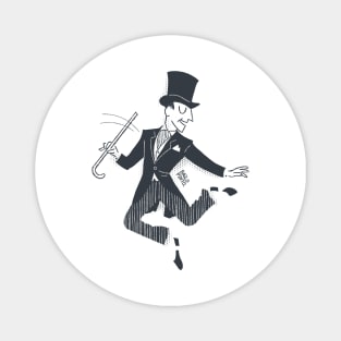 Fred Astaire Dancing Magnet